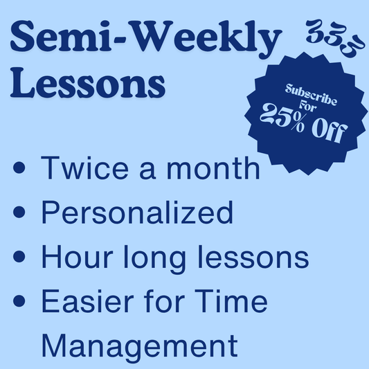 Semi-Weekly Lessons